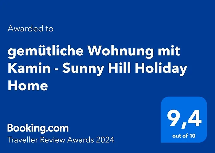 Gemuetliche Wohnung Mit Kamin - Sunny Hill Holiday Home
